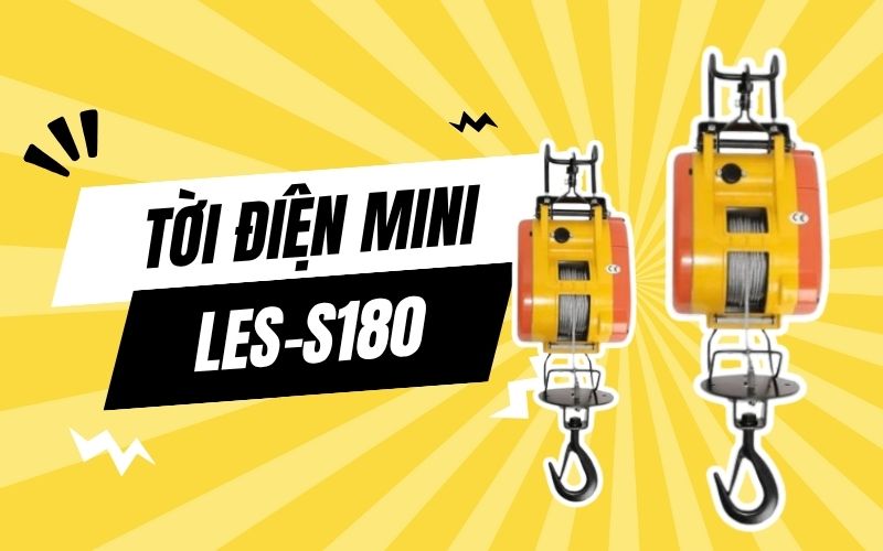 Tời điện mini Leesy LES-S180