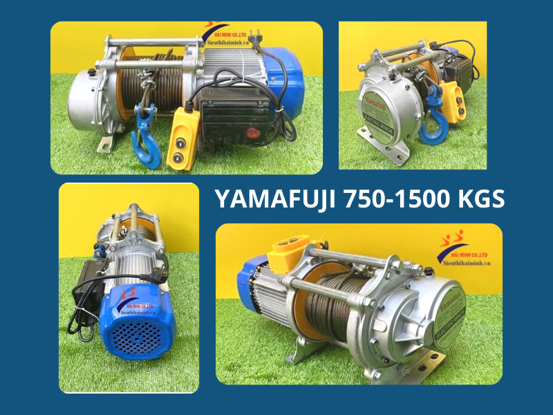 Tời kéo cáp điện Yamafuji 750-1500 Kgs