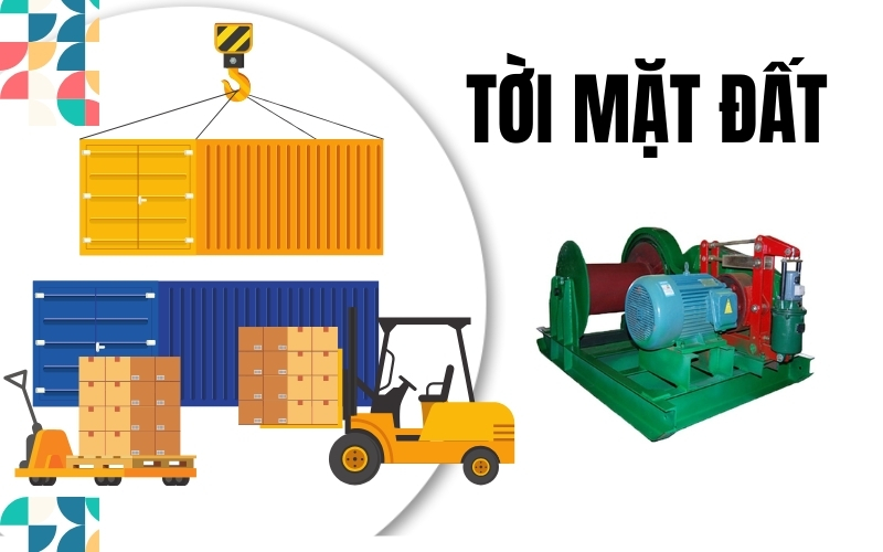 Tời mặt đất