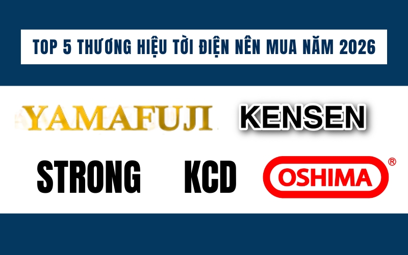 Top 5 thương hiệu tời điện nên mua năm 2026