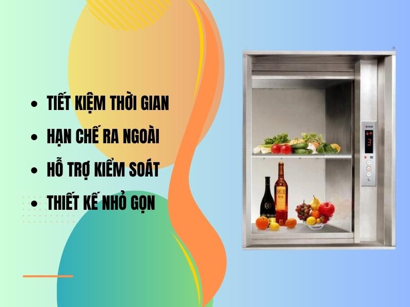 Lợi ích khi sử dụng tời điện trong nhà hàng