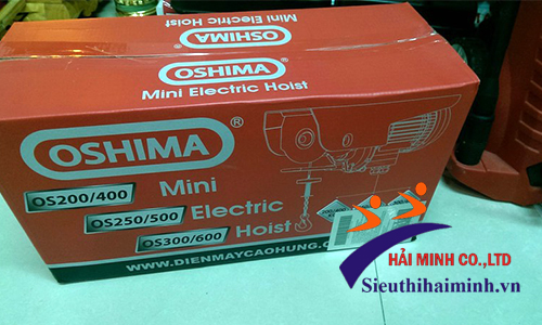 Máy tời điện Oshima OS 200-400 chính hãng, giá rẻ