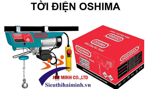 Máy tời điện Oshima OS 400/800 chính hãng