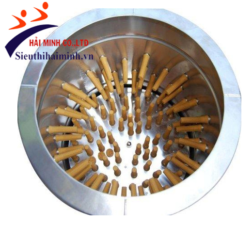 Máy vặt lông gà với thiết kế tiện dụng