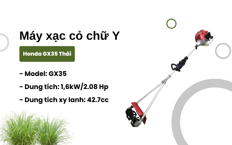 Máy xạc cỏ chữ Y Honda GX35 Thái