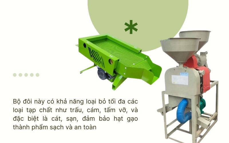 loại bỏ tối đa các loại tạp chất