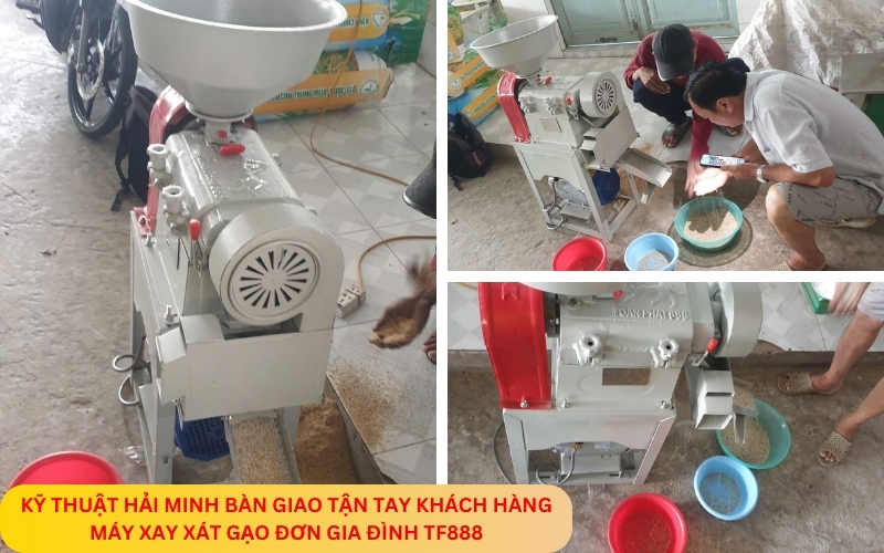 Máy xay xát gạo đơn Gia đình TF888