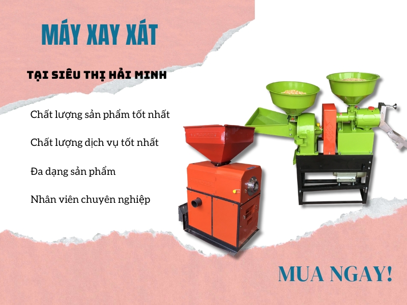Mua máy xát gạo tại Siêu thị Hải Minh