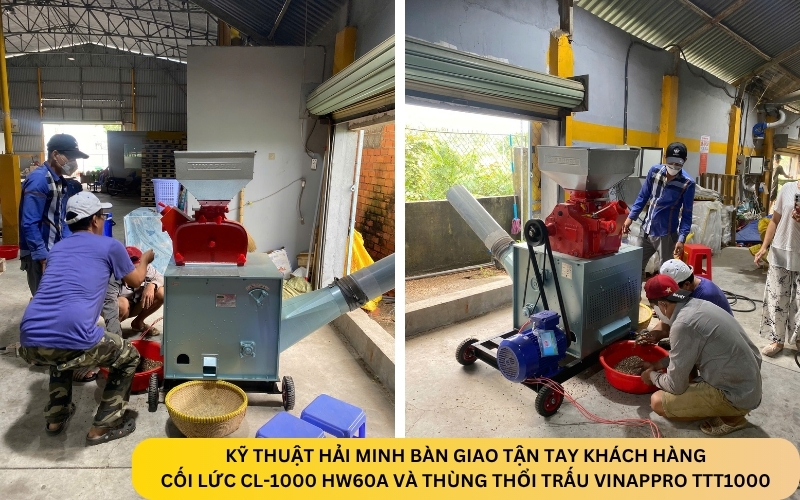 Thùng thổi trấu VINAPPRO TTT1000