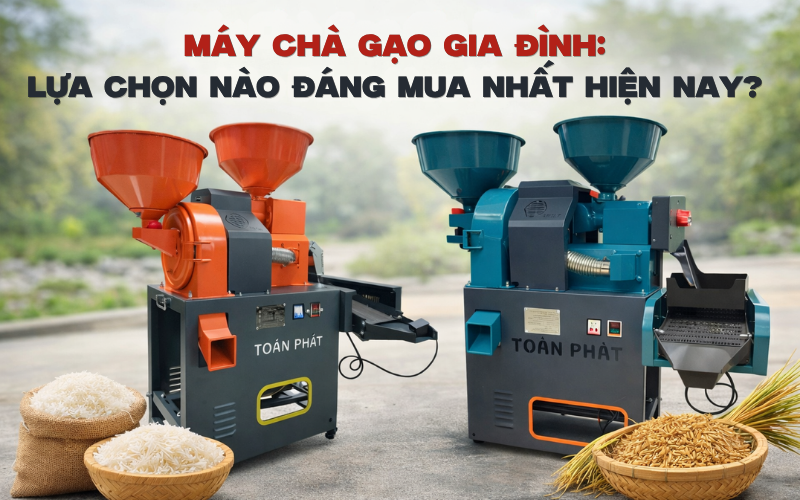 Máy Chà Gạo Gia Đình: Lựa Chọn Nào Đáng Mua Nhất Hiện Nay?