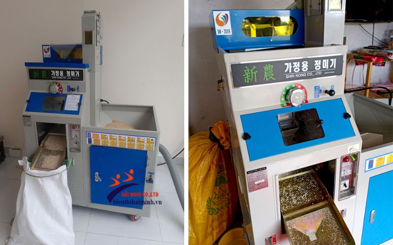 Đặc điểm vượt trội của máy xát gạo Hàn Quốc SN-300R