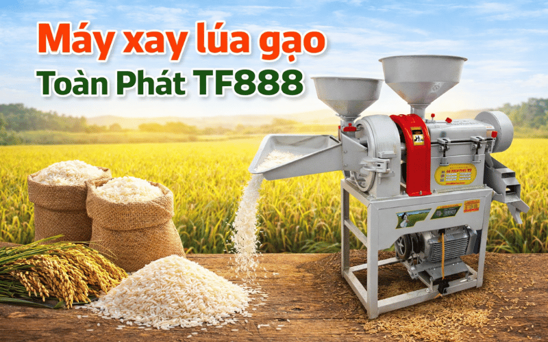 Máy xay lúa gạo toàn phát TF888 