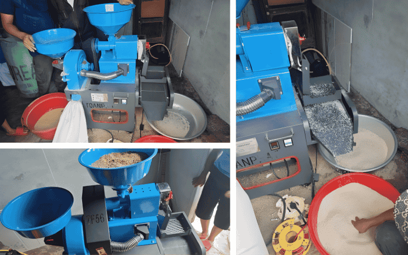 Máy xay xát gạo 3 tính năng HM-TF56