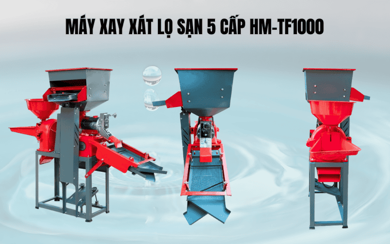 Máy xay xát lọ sạn 5 cấp HM-TF1000 