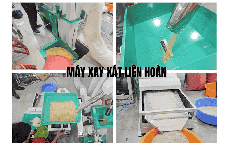 Máy Xay Xát Liên Hoàn Có Gì Khác So Với Máy Mini