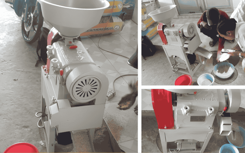 Máy xay xát gạo đơn mini gia đình TF888
