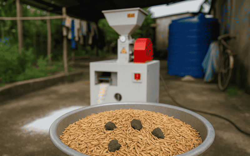 Dị vật lạ trong lúa