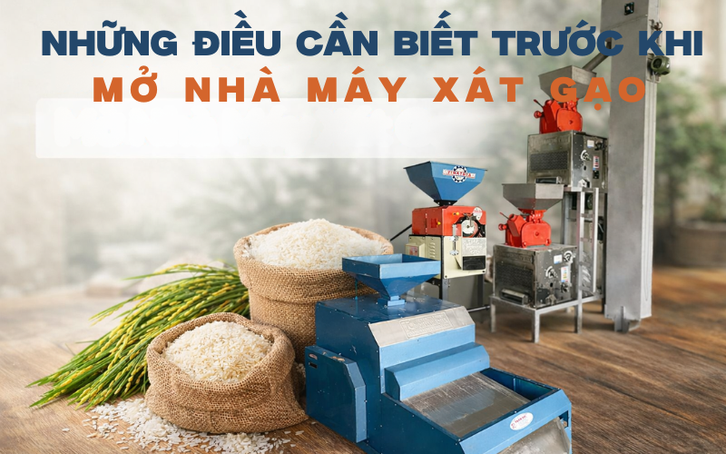 Những Điều Cần Biết Trước Khi Mở Nhà Máy Xát Gạo