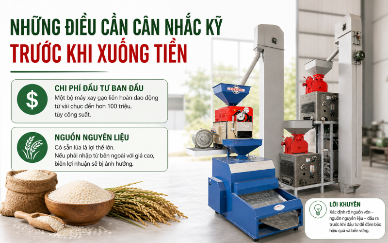 Những điều cần cân nhắc kỹ trước khi xuống tiền