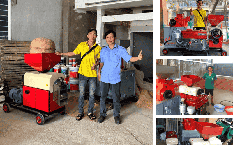 So sánh chi tiết máy xay xát liên hoàn và máy xay xát mini