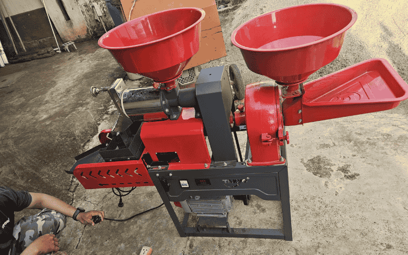 Thế nào là máy xát gạo dành cho gia đình 