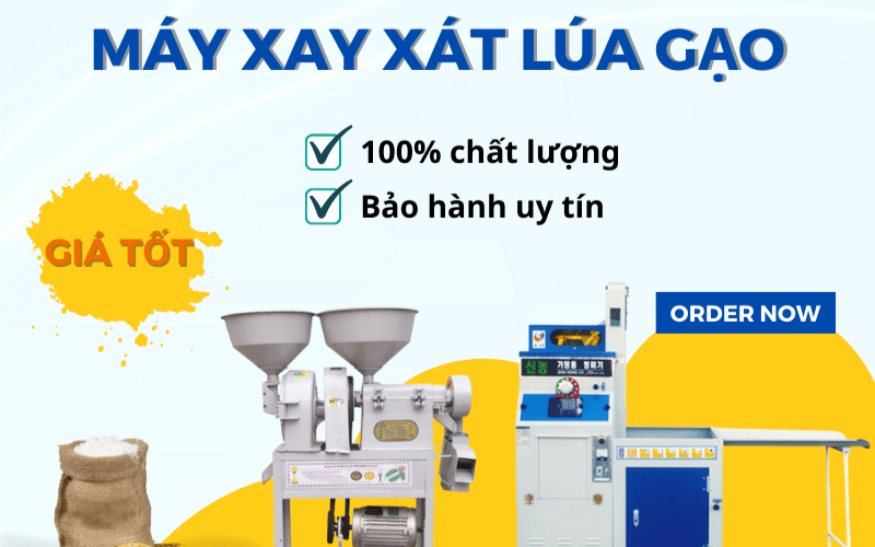 Ưu tiên máy xát gạo gia đình thế hệ mới