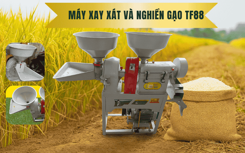 Máy xay xát và nghiền gạo TF888