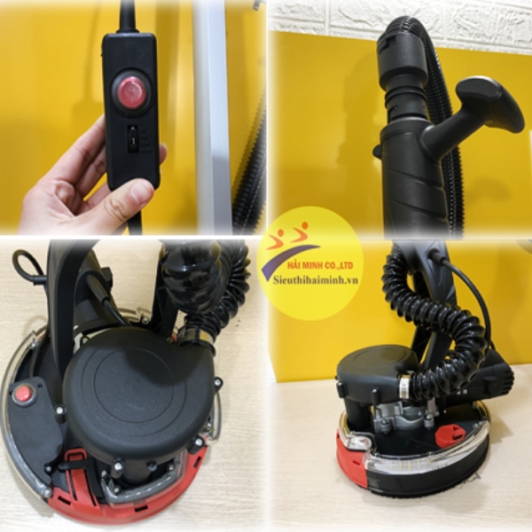 Máy Chà Tường Có Hút Bụi Đèn Led HCM-225JC