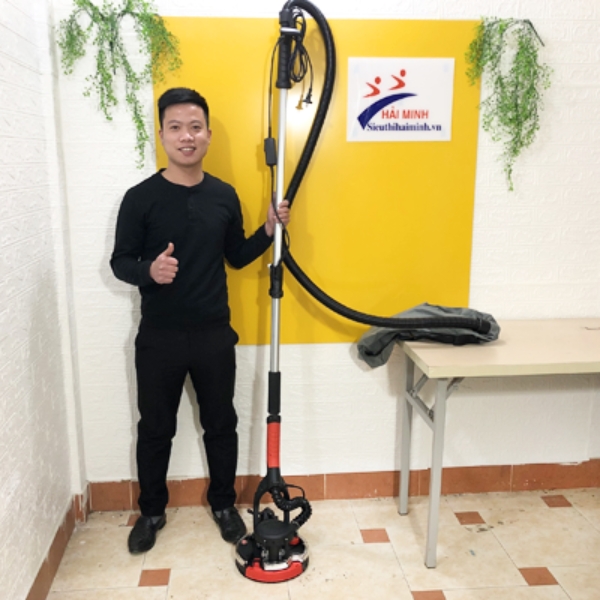 Máy Chà Tường Có Hút Bụi Đèn Led HCM-225JC