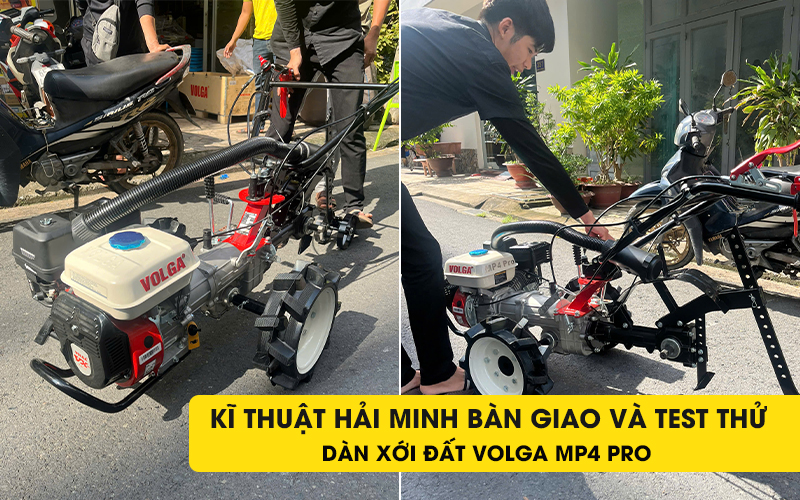 Dàn xới đất Volga MP4 Pro