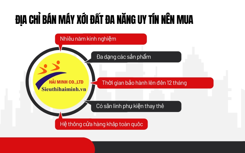 Địa chỉ bán máy xới đất đa năng uy tín nên mua