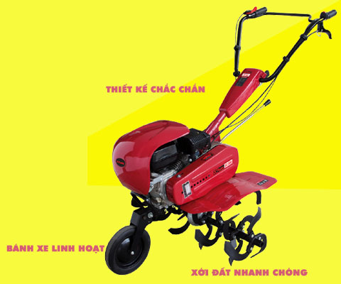 Máy xới đất đa năng DC-500 (Động cơ Honda 5.5 mã lực)