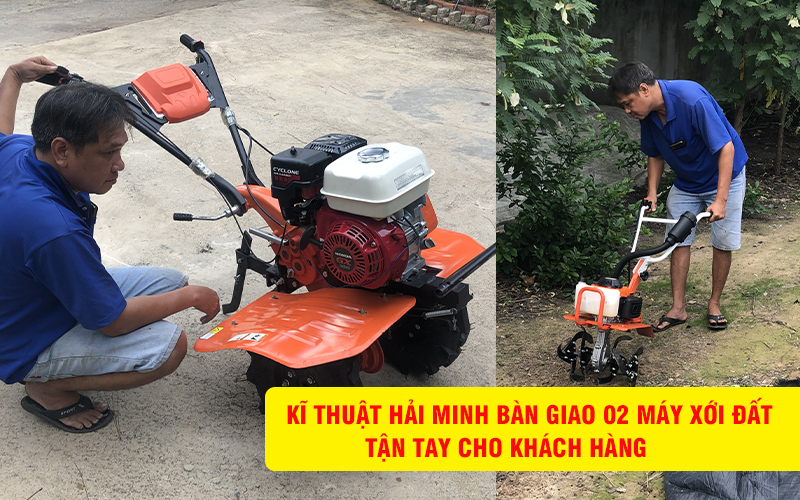 Máy xới đất mini Honda GX200 (6,5HP)