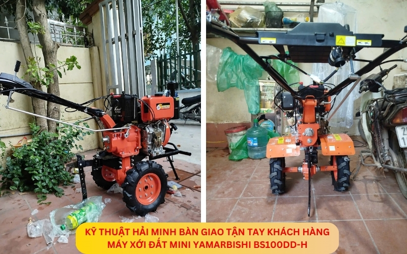 Máy xới đất mini YAMARBISHI BS100DD-H