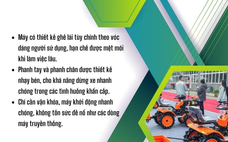 Tiện nghi và an toàn tối ưu