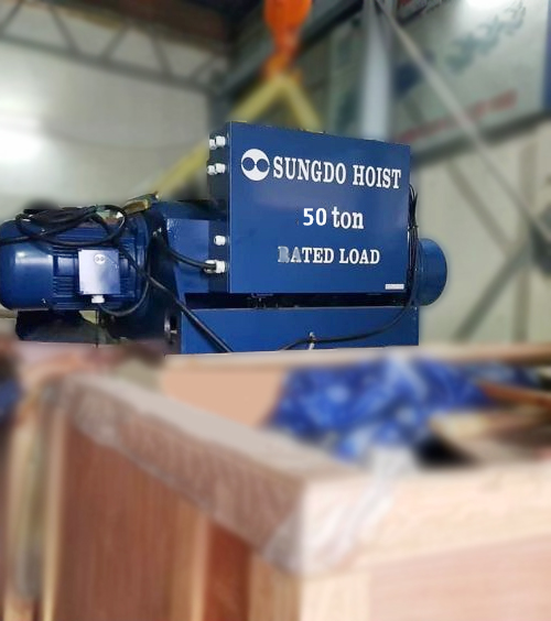 Pa lăng 2 tốc độ đầm đôi CSD50/15-H12-MH/ML