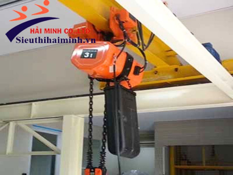 Pa lăng xích điện Hitachi