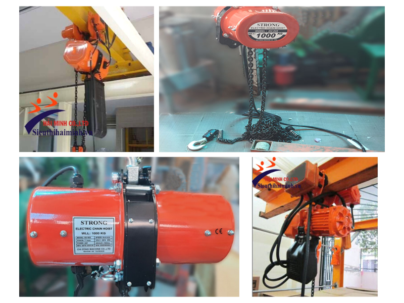 Palang xích điện Strong DU-905