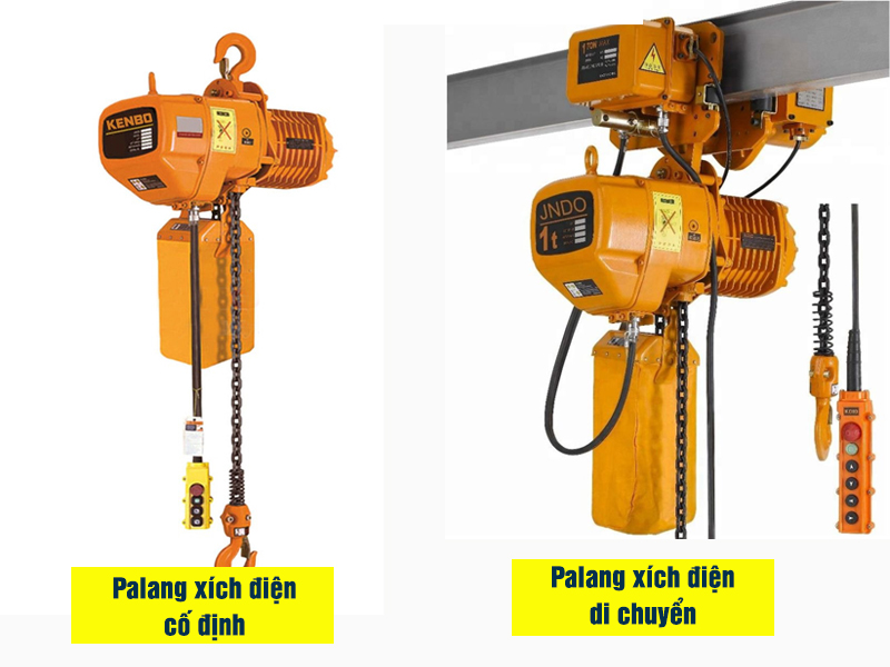 pa lăng xích điện