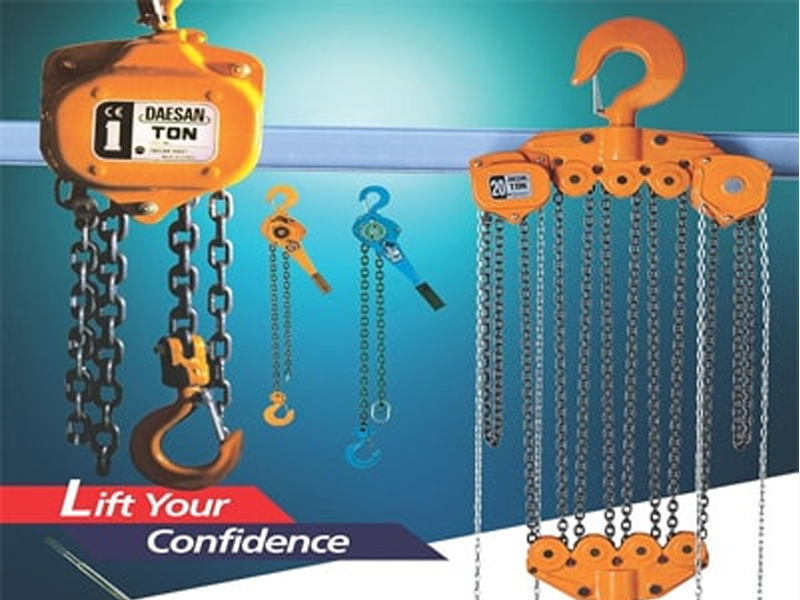 Pa lăng xích kéo tay Daesan