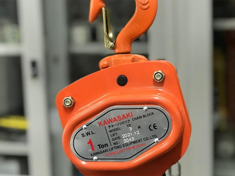 Pa lăng xích kéo tay Kawasaki