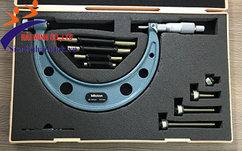 Dụng cụ Panme đo ngoài cơ khí Mitutoyo 104-161A