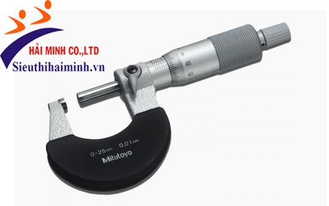 Panme đo ngoài cơ khí Mitutoyo 102-301 chính hãng