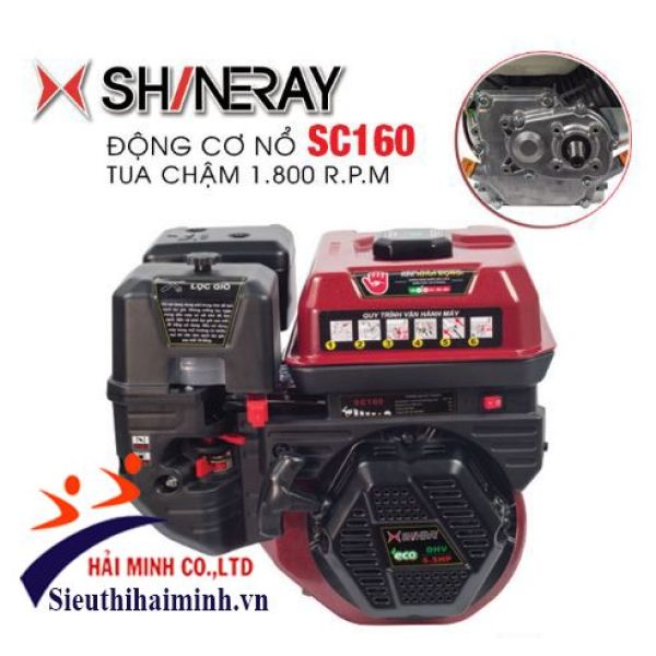 Photo - Động cơ nổ tua chậm Shineray SC-160