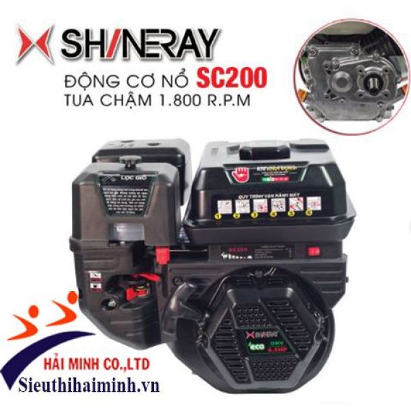 Photo - Động cơ nổ tua chậm Shineray SC-200