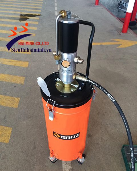 Máy bơm mỡ khí nén GROZ BGRP15 HCM