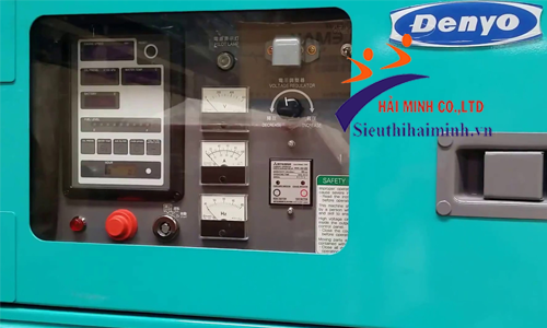 Bảng điều khiển của máy phát điện Denyo DCA-25ESK