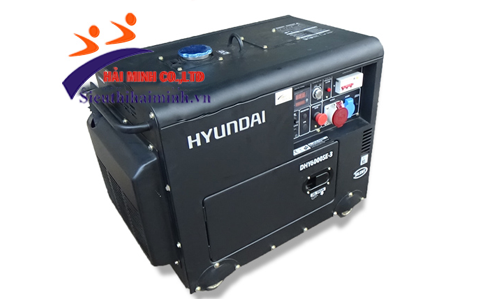Máy phát điện chạy dầu Diesel Hyundai DHY6000SE-3