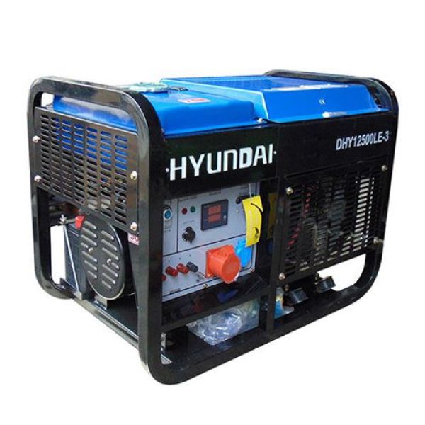 Photo - Máy phát điện chạy dầu Hyundai DHY 12500LE-3 (10-11KW)