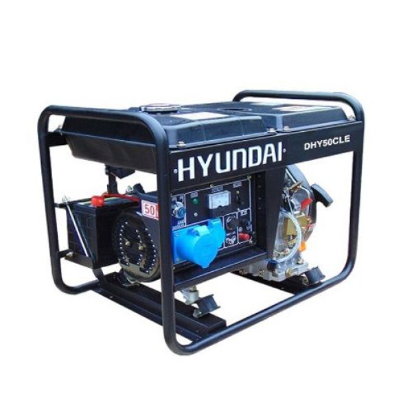 Photo - Máy phát điện chạy dầu Hyundai DHY 50CLE (4.2-4.6KW)